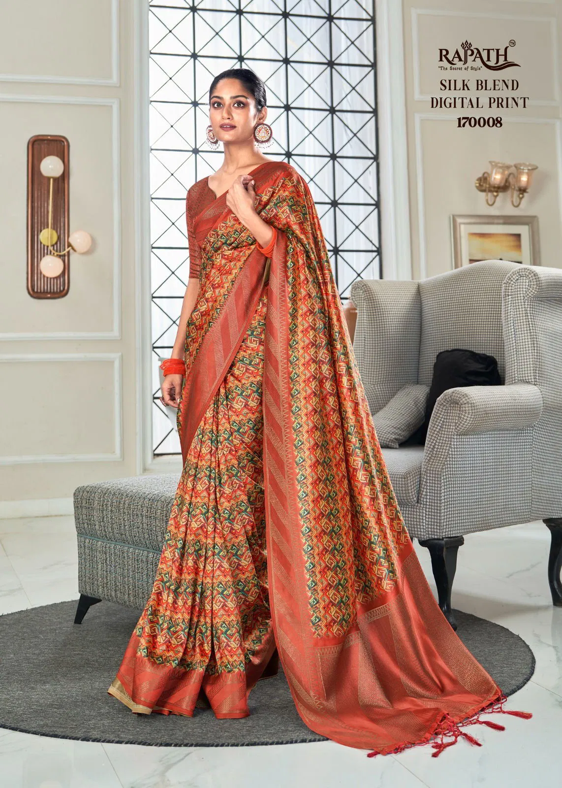 Rajpath Handloom by Mann Mohini  Silk Wedding Wear Saree